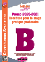 Brochure stage pratique probatoire Contrôleur stagiaire - Promo 2020-2021